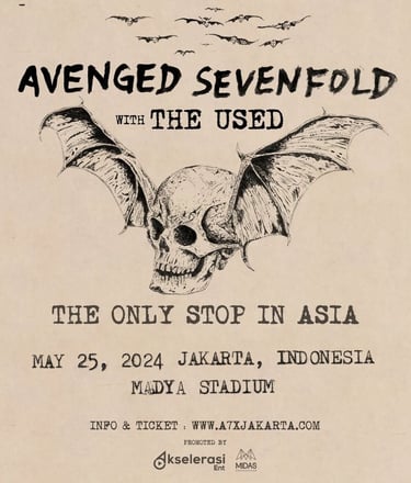 A7x (Avenged Sevenfold) - Akselerasi Entertainment
