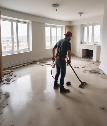 Bright living room with modern inventory