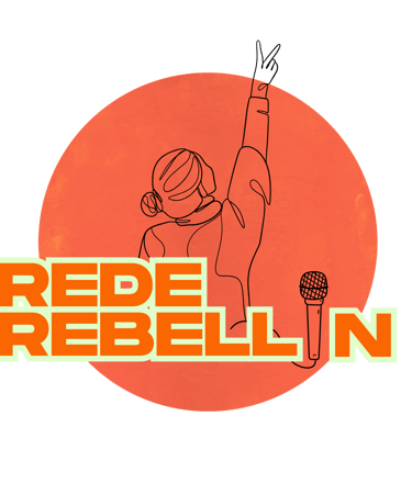 a woman in a red dress with a microphone and a microphone