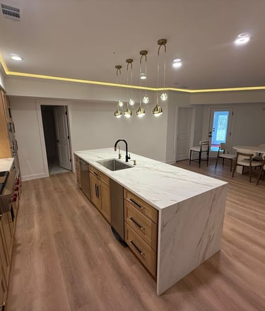 Kitchen renovation in Georgia