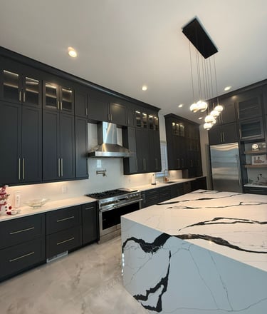 Custom kitchen renovation project in Georgia