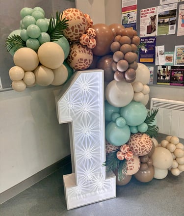 safari balloon display in Sussex , Kent , Surrey 