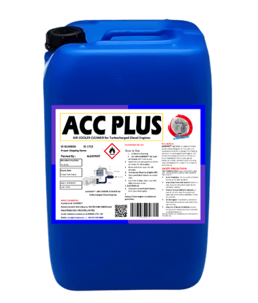ACC Plus Air Cooler Cleaner for marine systems - Alkemist Pakistan