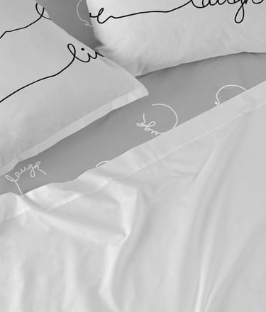Hotel flat sheet with clean hotel corner tucking