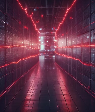 A sleek next-generation firewall device showcasing advanced technology.