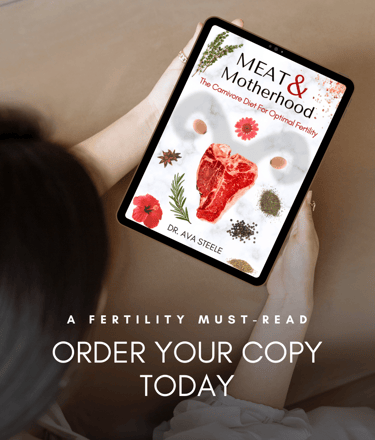 MEAT & Motherhood health eBook – fertility nutrition guide for women with ancestral dietary focus
