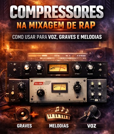 compressores para mixagem de rap