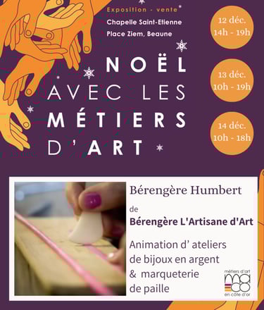 Noel des métiers d'art à Beaune