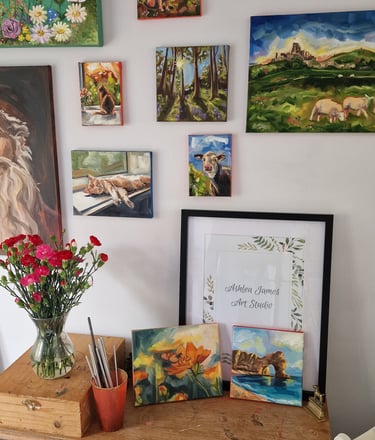 portrait artist UK, pet artist UK, animal painter, oil painter UK, UK artists, local artist