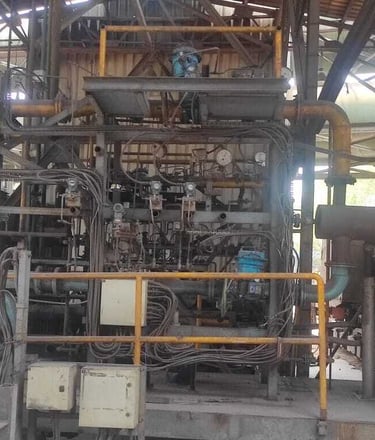 valve train of a torpedo heating arrangement