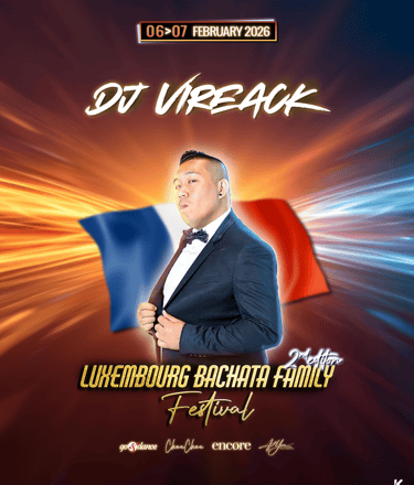 LBF Festival Line UP of Bachata DJ - DJ VIREACK