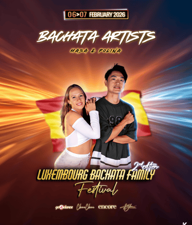 LBF Festival Line UP of Bachata Artists - Masa & Polina