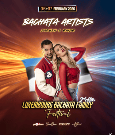 LBF Festival Line UP of Bachata Artists - Sorush & Elise