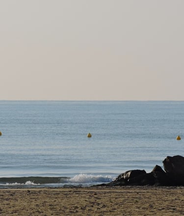 Vistas de la Playa de la Patacona de Valencia