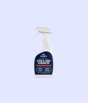 a bottle of cleanersering product with a spray bottle