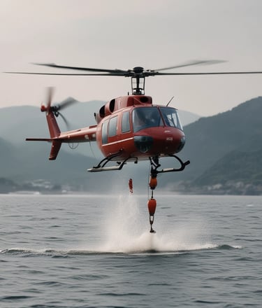 fish farm solutions load carrying helicopter