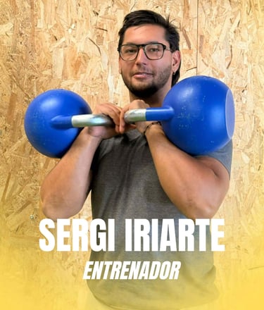 Sergi iriarte entrenador personal KOM Granollers
