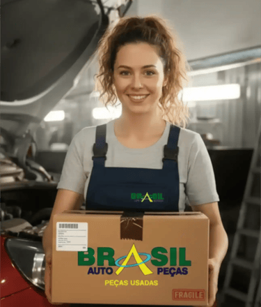Entrega de peças usadas revisadas da Brasil Peças Usadas Sinop. Desmanche legalizado com envio para todo o Brasil.