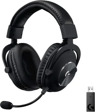 Logitech G PRO X LIGHTSPEED Auriculares inalámbricos para gaming con tecnología de filtro Blue VO!CE