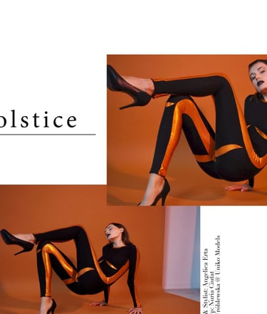 Calzado Alex Oráa en editorial para la revista Solstice