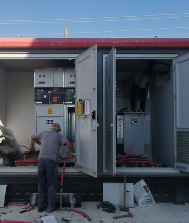 antalya trafo kurulumu yaparken