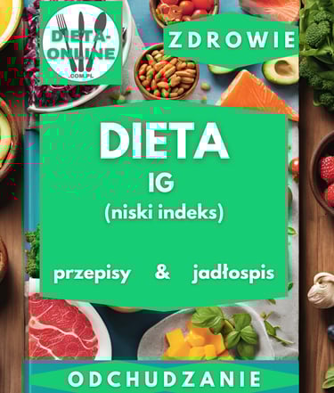 Dieta low IG na 14 dni 1000 kcal na szybkie odchudzanie w pdf