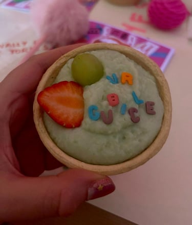 vegan tart apple cream