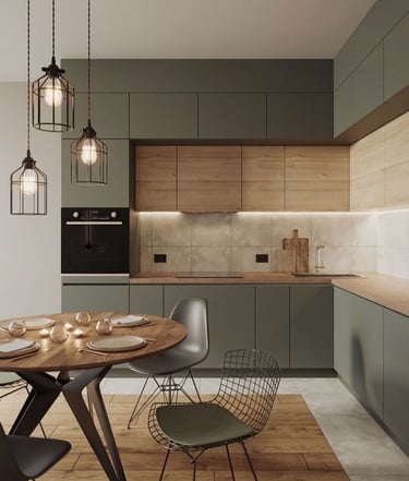 Estetik ve işlevselliği bir araya getiren mutfak tasarımı