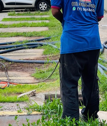 tecnico de desentupimento