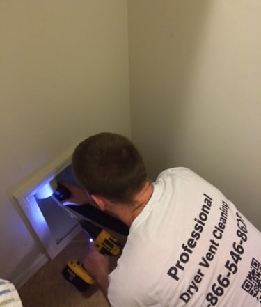 Dryer vent cleaning in Alva