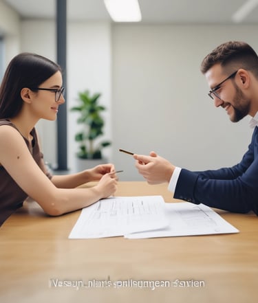 a man riding a skateboard down a street next to tall buildings