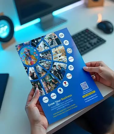 a person holding a book in their hands