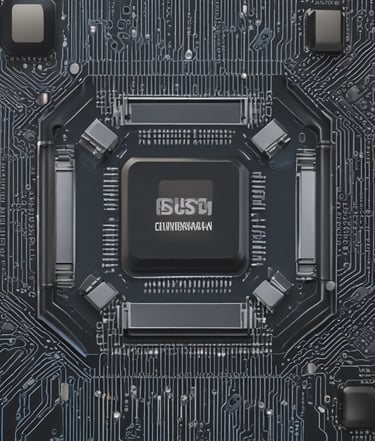 A delicately arranged collection of jewelry pieces, including a bracelet and a necklace, both featuring circular, diamond-like stones. The items are set against a minimalistic white background with a subtle gradient transitioning to a soft peach color. The jewelry pieces are metallic with small intricate details and clasps.