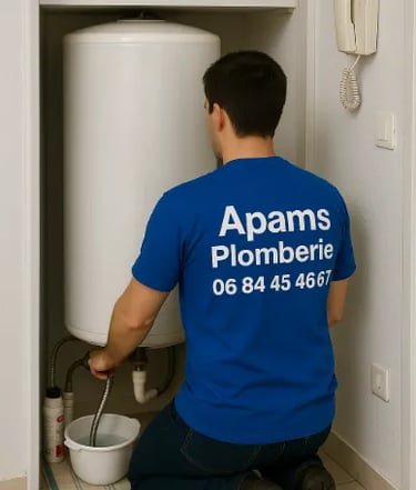 Devis tarif remplacement installation reparation depannage chauffe eau marque atlantic thermor LYON