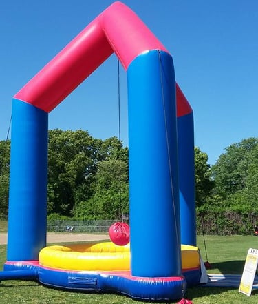 inflatable wrecking ball