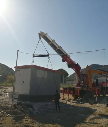 trafo köşkü yerleşimi