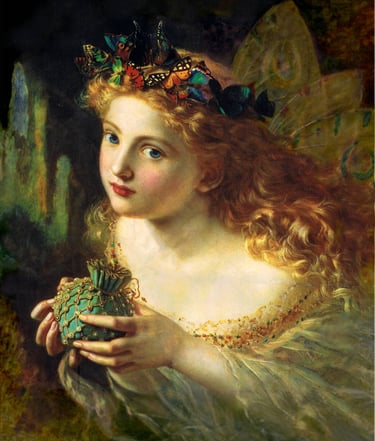 Sophie Anderson the fair face of woman