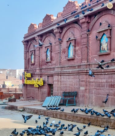 Lakshminath Temple in Bikaner—capturing the calm of this ancient spiritual site