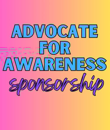 advocate for awareness sponsorship