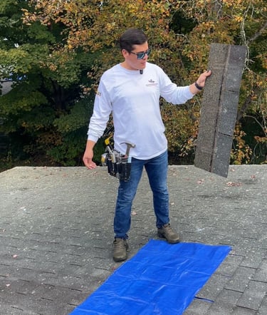 Experienced roofing contractors in Connecticut providing free roof inspections and repairs.