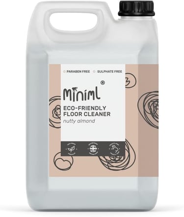 a bottle of eco - friendly floor cleaner
