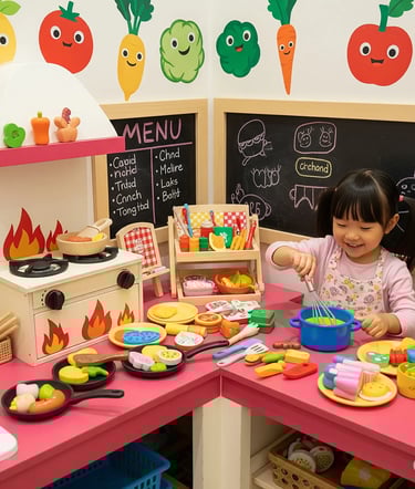 kids kitchen, kids chef