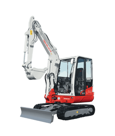 Kiemai.lt mini ekskavatorius Takeuchi TB240 su 90 laipsnių posūkio power tiltu