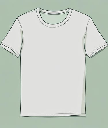 A close-up of a quirky, colorful design featuring leaves and wildlife elements.