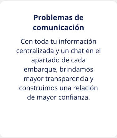 Servicios de importación