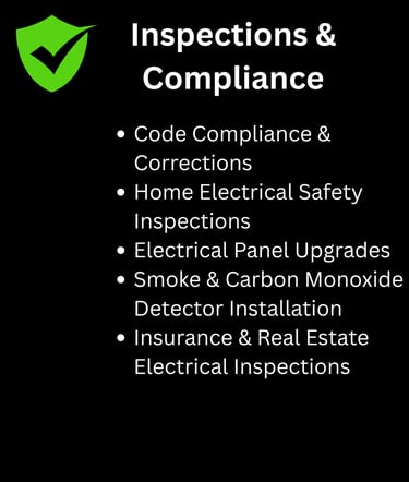 Inspections & Compliance, Code-Compliance, Safety, Upgrades, Inspections