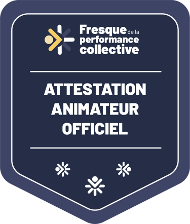 Muriel Enault - animatrice officielle de la fresque de la performance collective