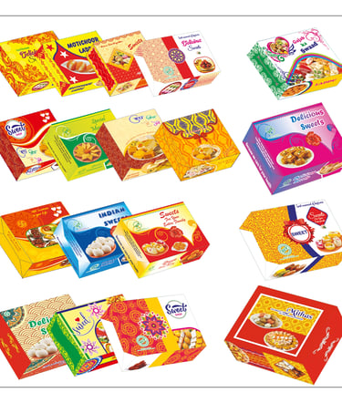 Sweets Packaging Boxes