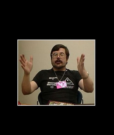 Foto de Steve Jackson (Será que ele ja sabia de todos esses eventos? ele faz parte do sistema?)