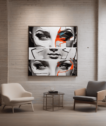 Pintura vibrante em Pop-Art: Transforme sua casa em uma galeria